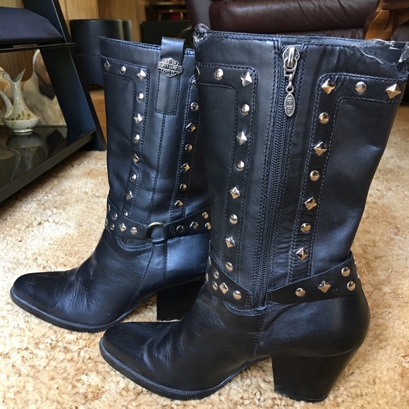 Harley-Davidson Shoes - Women’s studded Harley Davidson boots